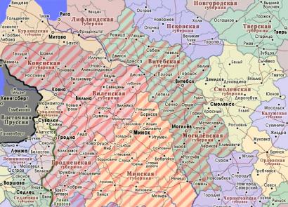 Curzon linija na mapi.  Prava priča.  Istočna granica Poljske je Curzonova linija.  Dakle, šta je Curzonova linija?