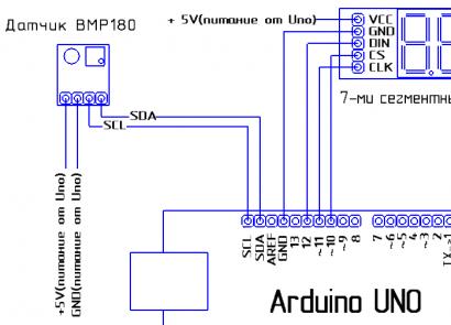 Conectarea senzorului BMP180 la Arduino